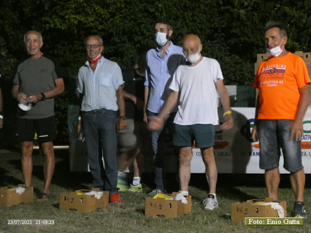 Cotignola: Staffetta 4x1,3 - 23 luglio 2021